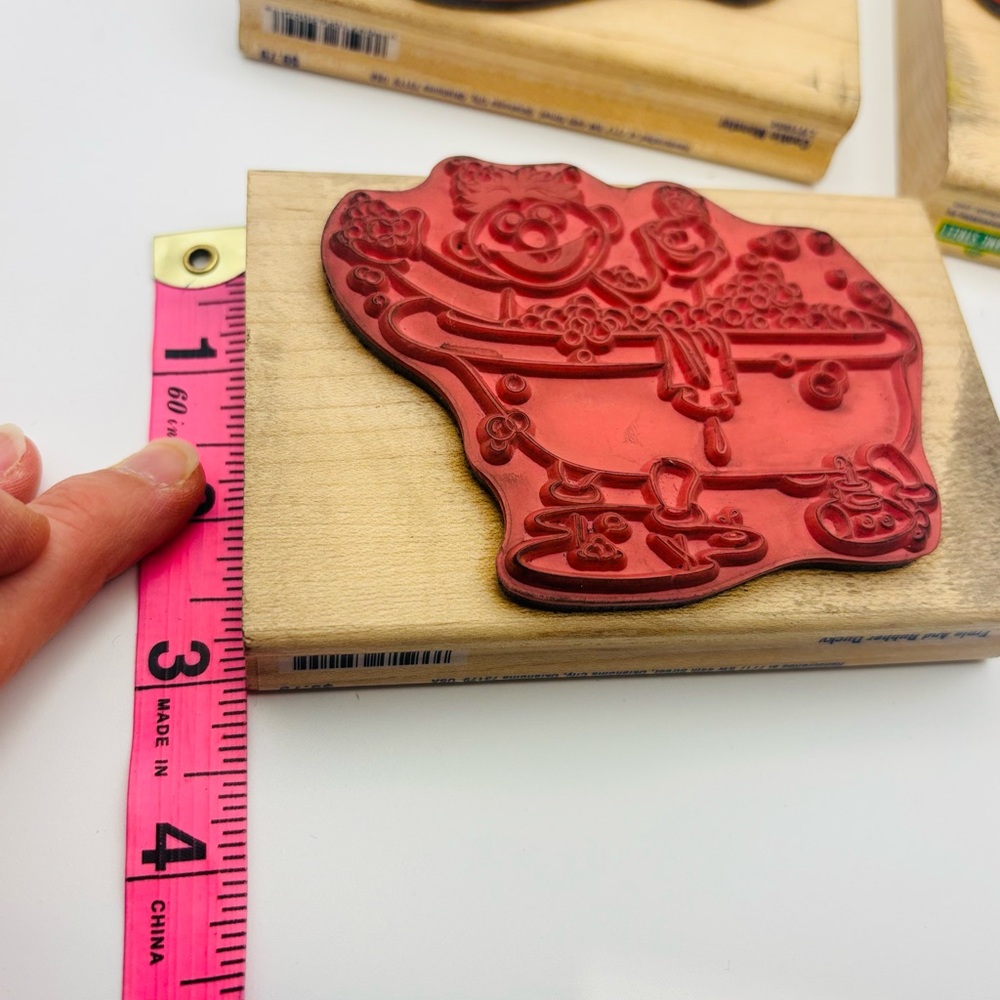 Y2K Sesame Street Wooden Stamps Set – Fun, Colorful, Great Condition - Picture 11 of 14
